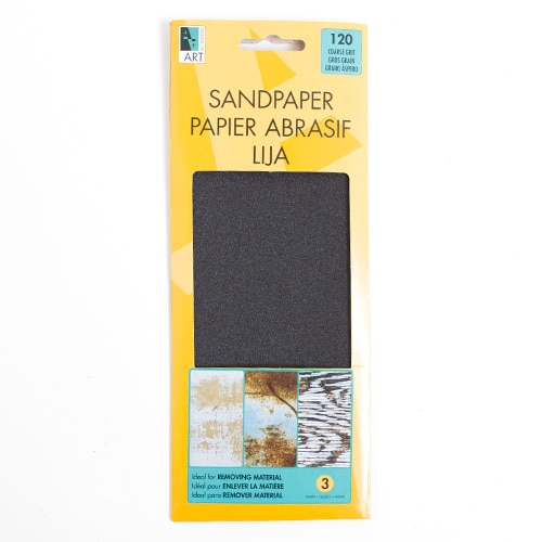 Art Alternatives, Tools & Gadgets, Home & Auto, Sandpaper, Coarse, 120 grit, 3 pack, 5922